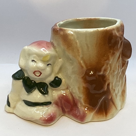 McCoy Elf Pixie Gnome Vintage Planter - Picture 2 of 4